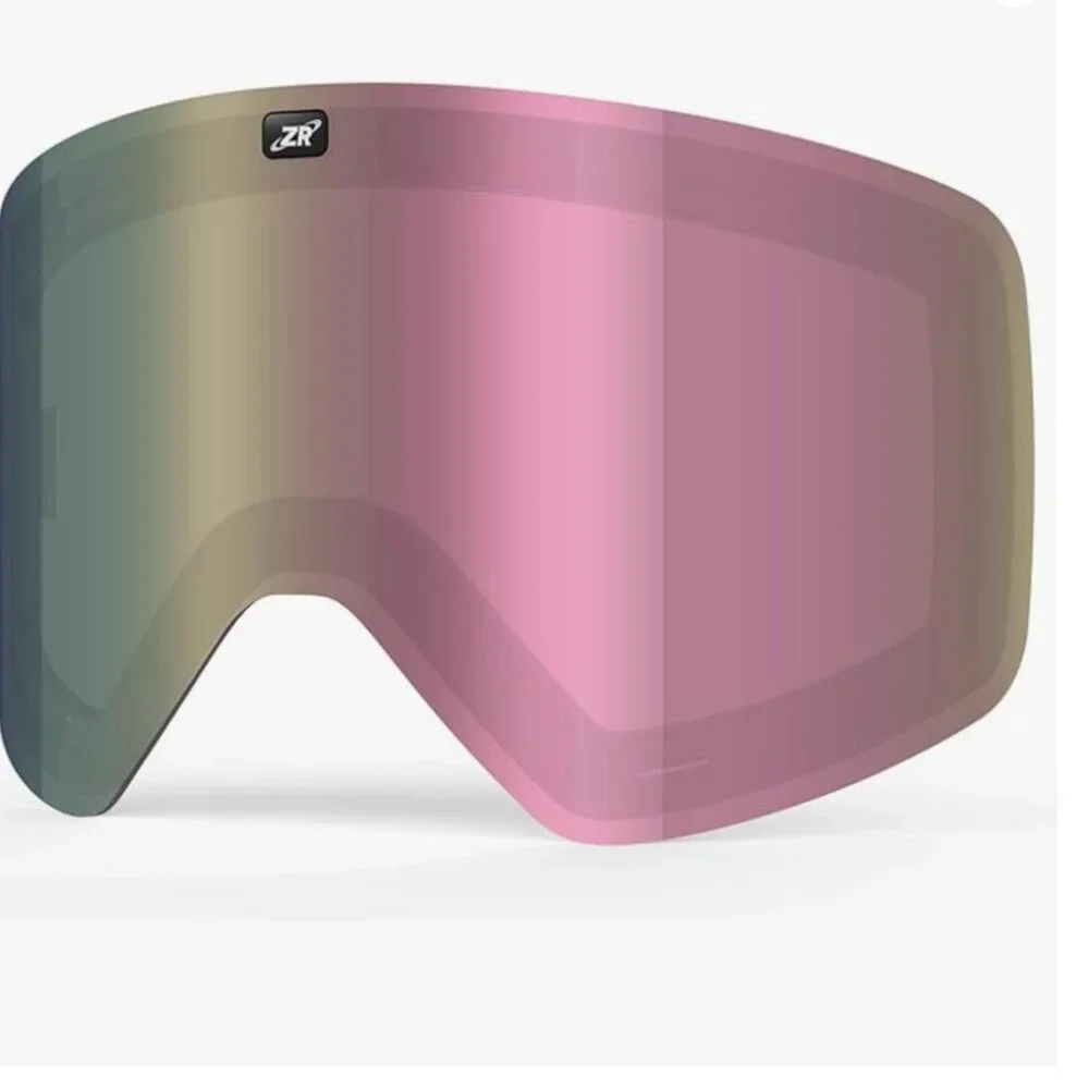 Ski Goggles Pink Lens